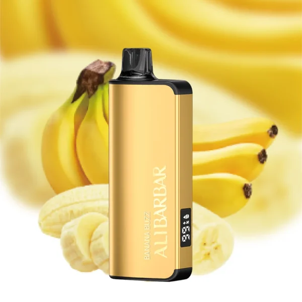 Alibarbar Ingot 9000 Puffs Banana Buzz