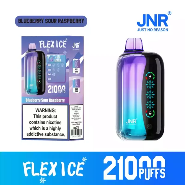 JNR Flex Ice 21K Puffs Wholesale | Disposable Vape Supplier