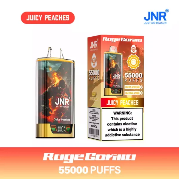 JNR Rage Grilla 55K Puffs Wholesale | 55000 Disposable Vape Supplier