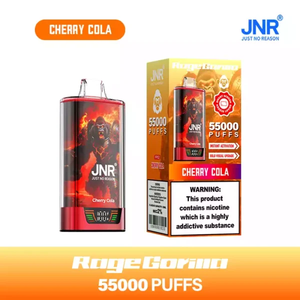 JNR Rage Grilla 55K Puffs Wholesale | 55000 Disposable Vape Supplier