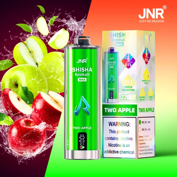 JNR Shisha Max 22000 Puffs Wholesale | Hookah Vape Supplier