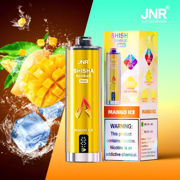 JNR Shisha Max 22000 Puffs Wholesale | Hookah Vape Supplier