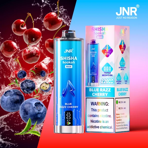 JNR Shisha Max 22000 Puffs Wholesale | Hookah Vape Supplier