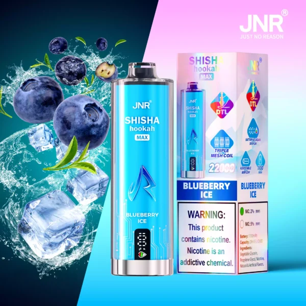 JNR Shisha Max 22000 Puffs Wholesale | Hookah Vape Supplier