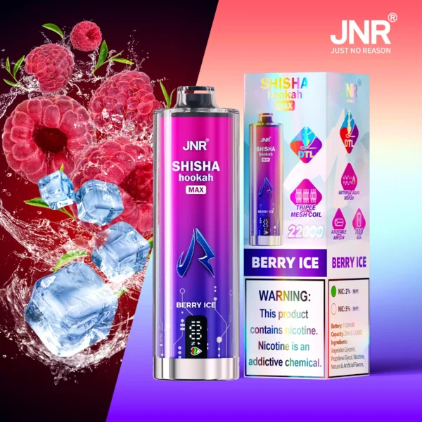 JNR Shisha Max 22000 Puffs Wholesale | Hookah Vape Supplier