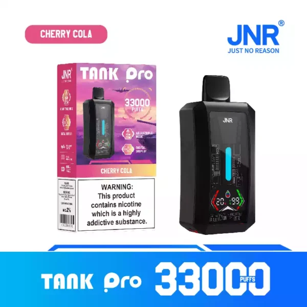 JNR Tank Pro 33000 Puffs Wholesale | 33K Disposable Vape Supplier
