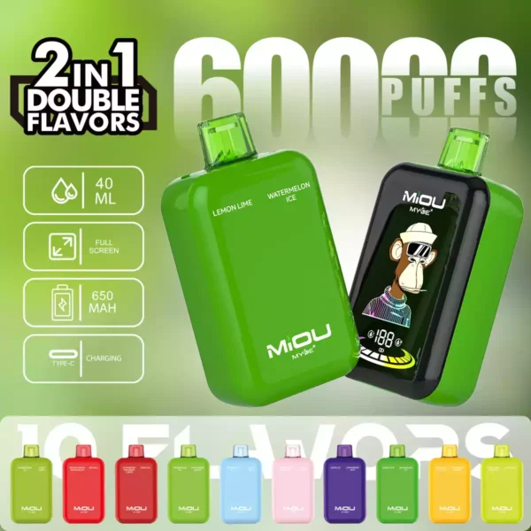 MYDE MIOU 2 in 1 60000 Puffs Wholesale | Disposable Vape Supplier