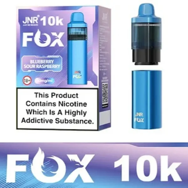 JNR FOX 10000 Puffs Wholesale | JNR FOX 10K Disposable Vape Supplier
