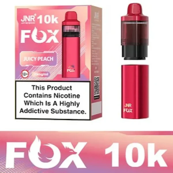 JNR FOX 10000 Puffs Wholesale | JNR FOX 10K Disposable Vape Supplier
