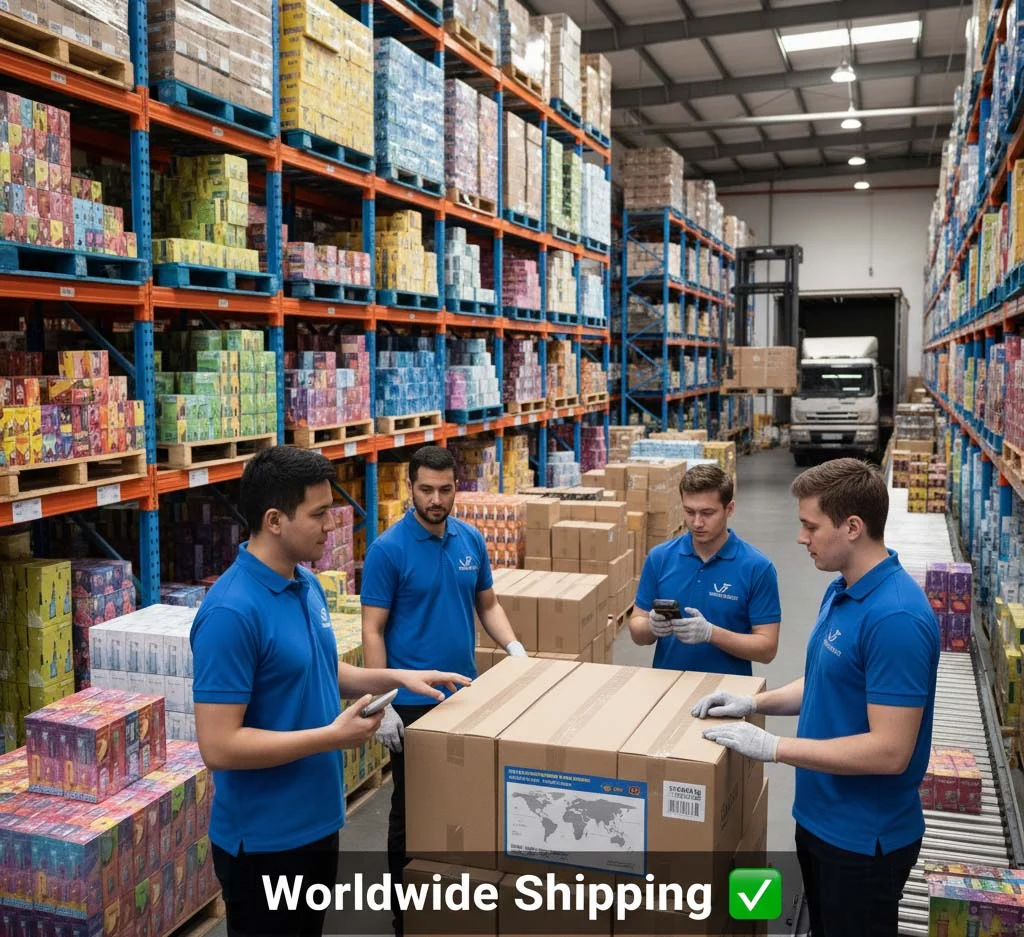 Warehouse shipping