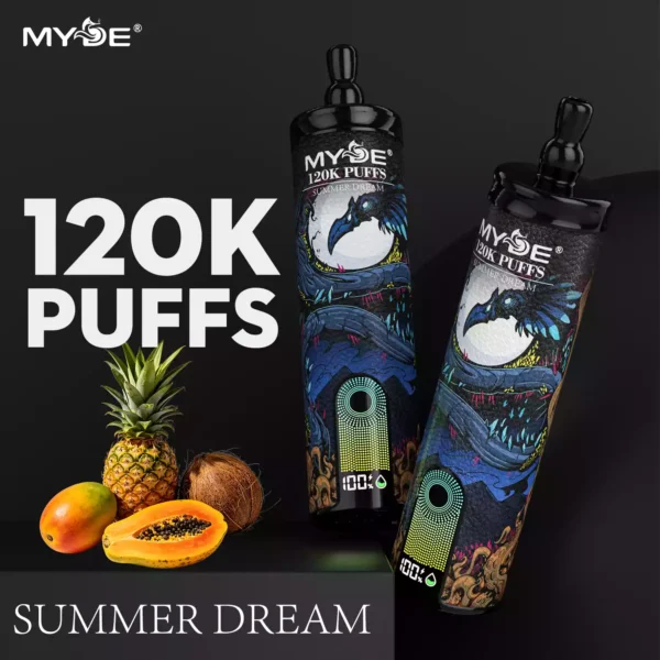 MYDE 120K Puffs Wholesale | Ultra High Capacity Vape Supplier