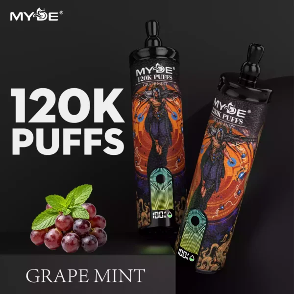 MYDE 120K Puffs Wholesale | Ultra High Capacity Vape Supplier