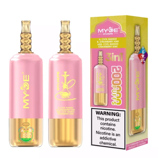 MYDE 3 in 1 200K Puffs Wholesale | Multi Flavor Disposable Vape Supplier