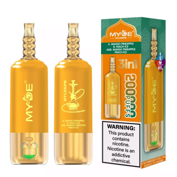 MYDE 3 in 1 200K Puffs Wholesale | Multi Flavor Disposable Vape Supplier