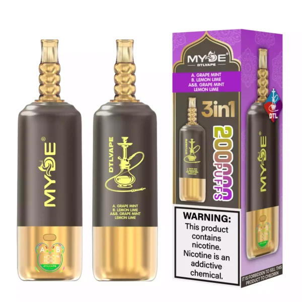 MYDE 3 in 1 200K Puffs Wholesale | Multi Flavor Disposable Vape Supplier