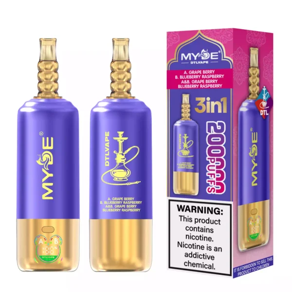 MYDE 3 in 1 200K Puffs Wholesale | Multi Flavor Disposable Vape Supplier