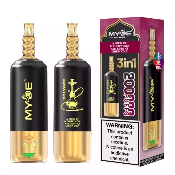 MYDE 3 in 1 200K Puffs Wholesale | Multi Flavor Disposable Vape Supplier