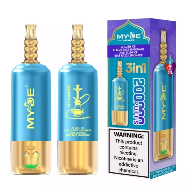 MYDE 3 in 1 200K Puffs Wholesale | Multi Flavor Disposable Vape Supplier