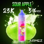 Airmez Tornado 25K Wholesale | 25000 Puffs Disposable Vape Supplier