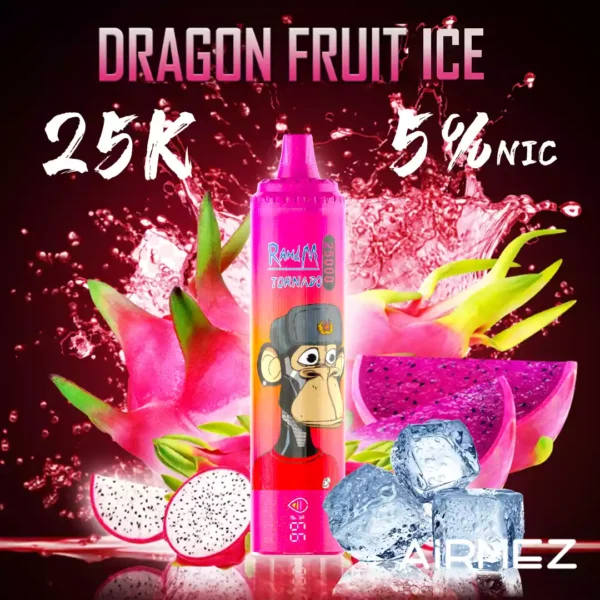 Airmez Tornado 25K Wholesale | 25000 Puffs Disposable Vape Supplier
