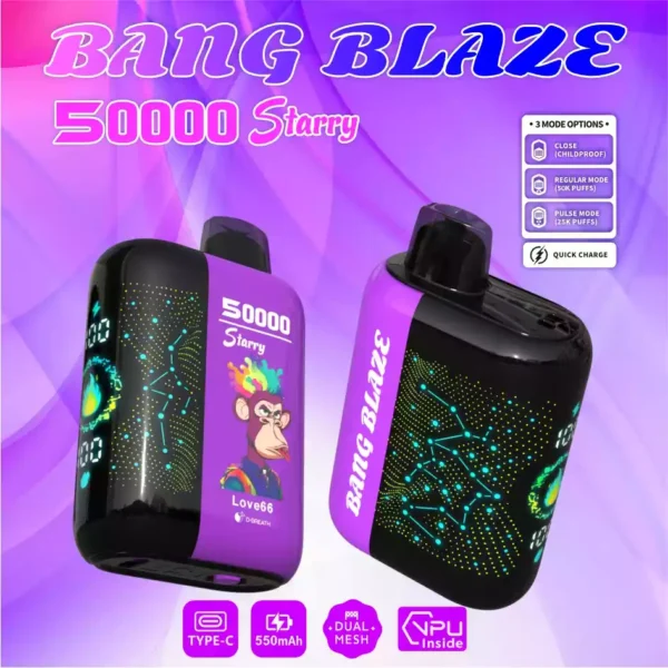 BANG BLAZE 50K Wholesale | 50000 Puffs Disposable Vape Supplier