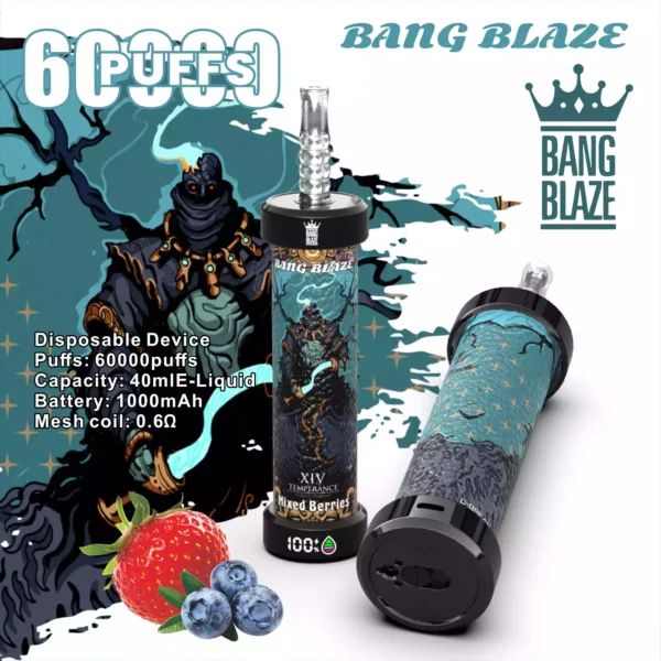 BANG BLAZE 60000 Puffs Wholesale | 60K Disposable Vape Supplier