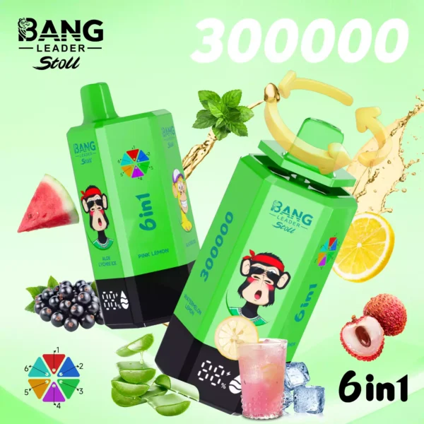 BANG LEADER 300K 6 IN 1 Wholesale | 300000 Puffs Vape Supplier