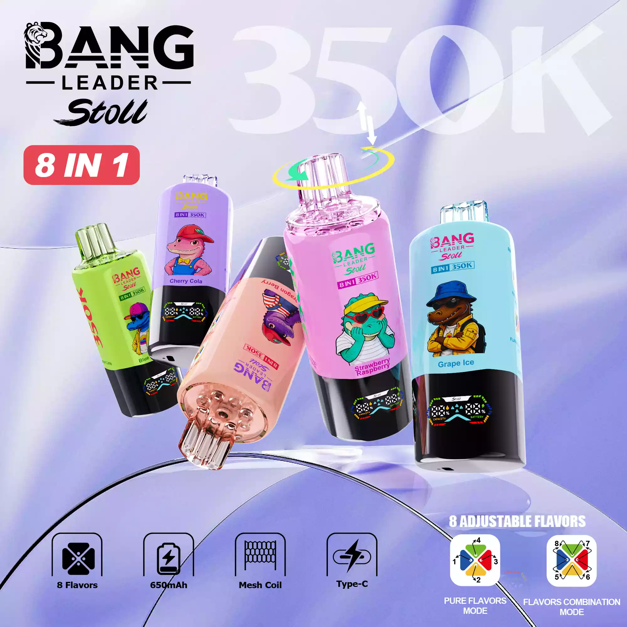 BANG LEADER 350K Puffs Disposable Vape Wholesale
