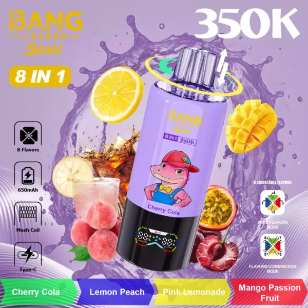 BANG LEADER 350K Wholesale | 350000 Puffs Disposable Vape Supplier