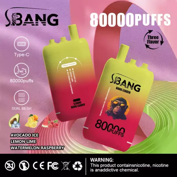 BANG LEADER 80K Wholesale | 80000 Puffs Disposable Vape Supplier