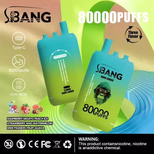 BANG LEADER 80K Wholesale | 80000 Puffs Disposable Vape Supplier