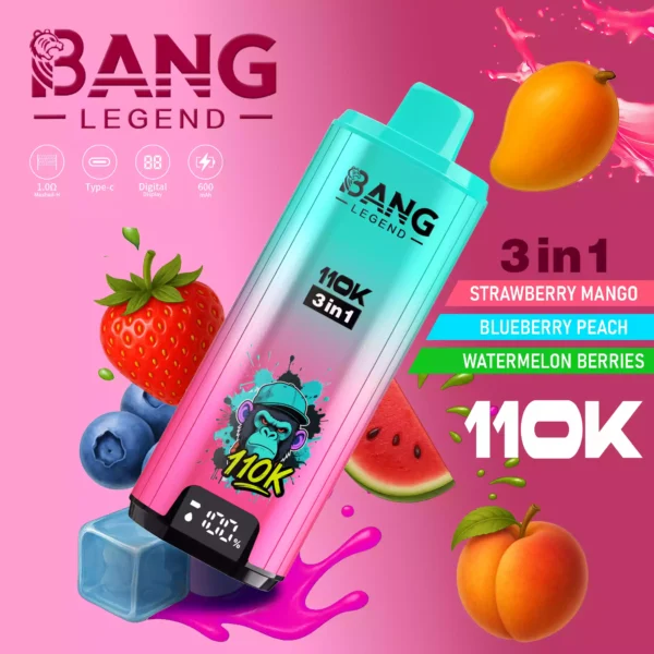 BANG LEGEND 110K Wholesale | 110000 Puffs Disposable Vape Supplier