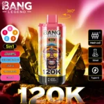 BANG LEGEND 120K Wholesale | 120000 Puffs Disposable Vape Supplier