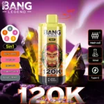 BANG LEGEND 120K Wholesale | 120000 Puffs Disposable Vape Supplier