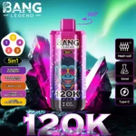 BANG LEGEND 120K Wholesale | 120000 Puffs Disposable Vape Supplier