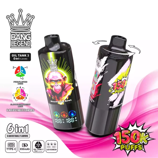 BANG LEGEND 150K Wholesale | 150000 Puffs Disposable Vape Supplier