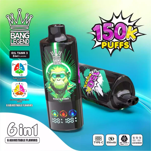 BANG LEGEND 150K Wholesale | 150000 Puffs Disposable Vape Supplier
