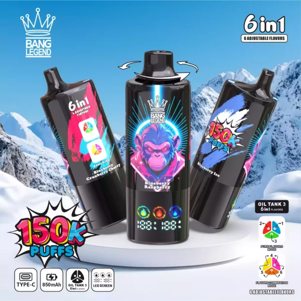 BANG LEGEND 150K Wholesale | 150000 Puffs Disposable Vape Supplier