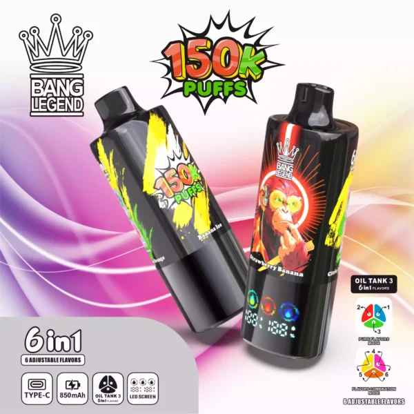 BANG LEGEND 150K Wholesale | 150000 Puffs Disposable Vape Supplier