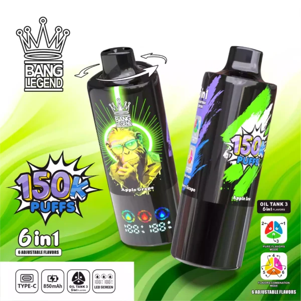 BANG LEGEND 150K Wholesale | 150000 Puffs Disposable Vape Supplier