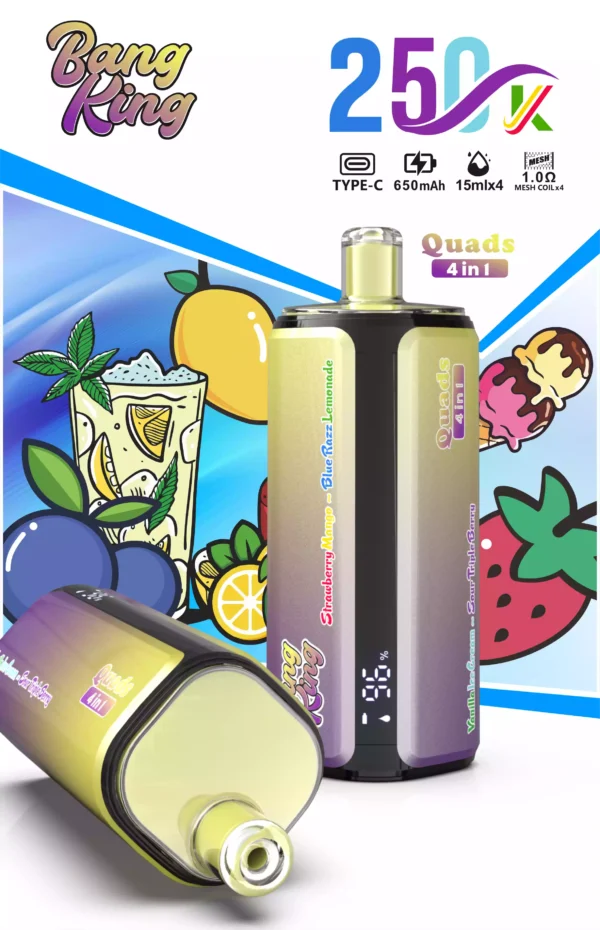 Bang King 250K Wholesale | 250000 Puffs Disposable Vape Supplier