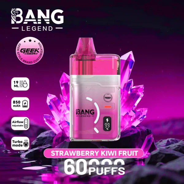 Bang Legend 60K Wholesale | 60000 Puffs Disposable Vape Supplier