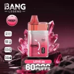 Bang Legend 60K Wholesale | 60000 Puffs Disposable Vape Supplier