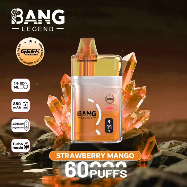Bang Legend 60K Wholesale | 60000 Puffs Disposable Vape Supplier
