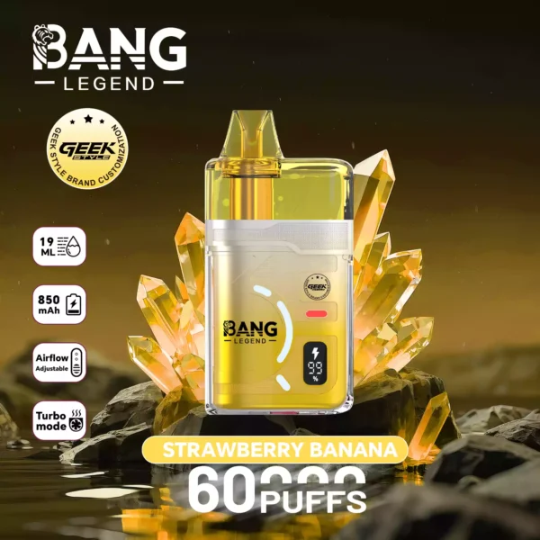 Bang Legend 60K Wholesale | 60000 Puffs Disposable Vape Supplier