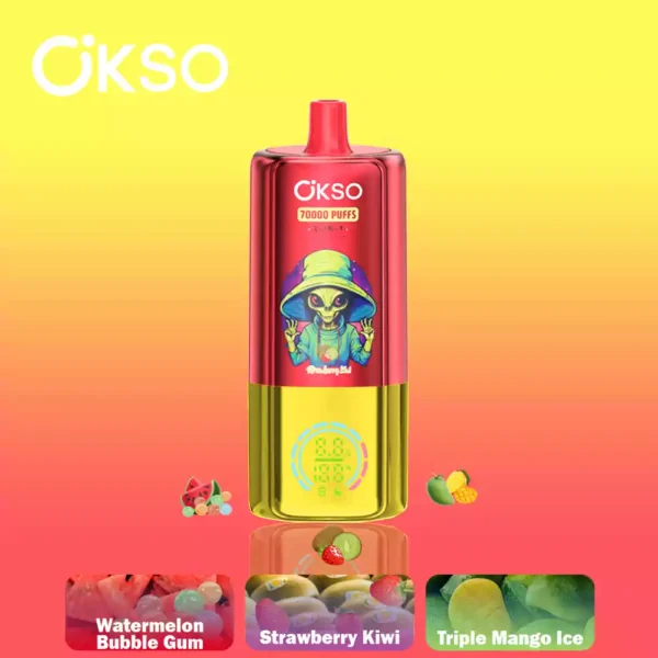 OKSO 3 in 1 70K Wholesale | 70000 Puffs Disposable Vape Supplier