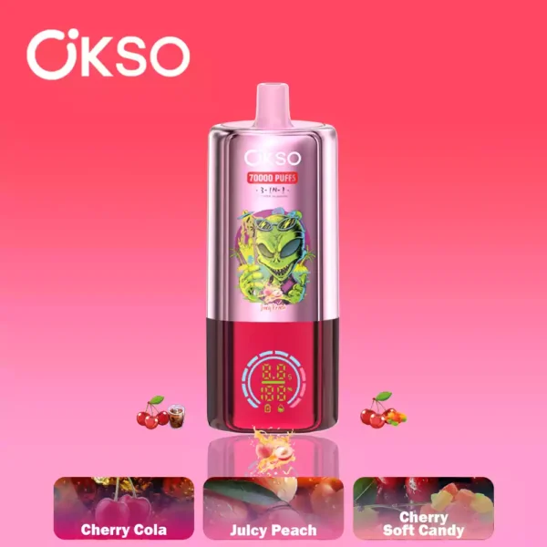 OKSO 3 in 1 70K Wholesale | 70000 Puffs Disposable Vape Supplier