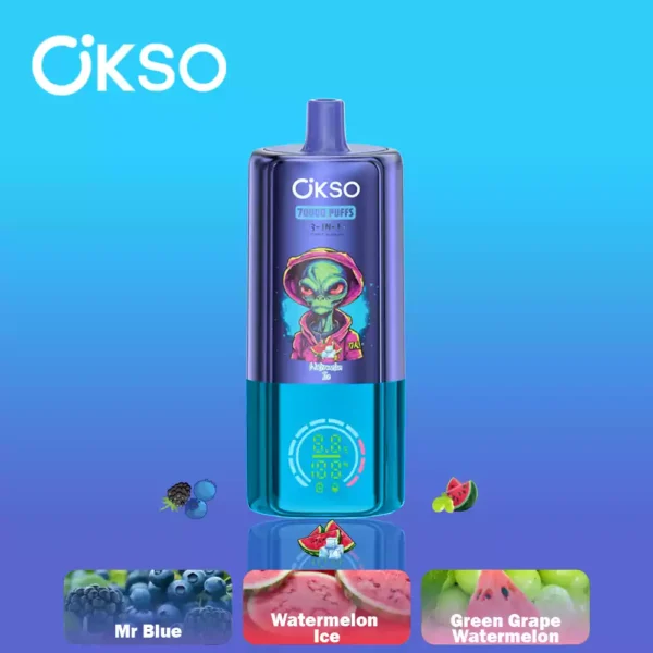 OKSO 3 in 1 70K Wholesale | 70000 Puffs Disposable Vape Supplier