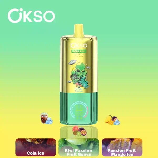 OKSO 3 in 1 70K Wholesale | 70000 Puffs Disposable Vape Supplier