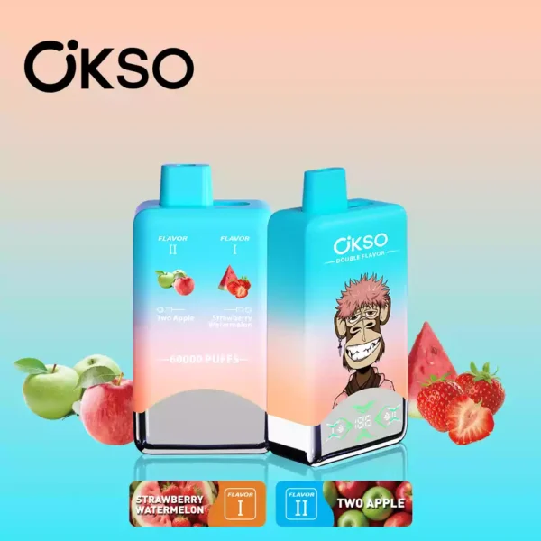 OKSO Double Flavor 60K Wholesale | 60000 Puffs Vape Supplier